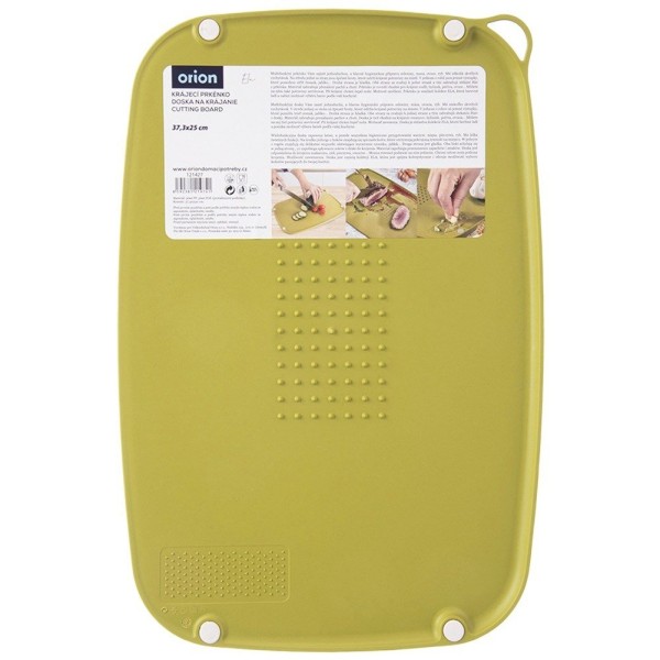 Дошка для нарізання, Orion, ELA двостороння з упорами 37.5x25 см (кухня)