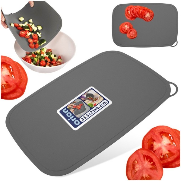 Дошка для нарізання, Orion, ELA 33.5x23 см, гнучка — для переносу нарізаних продуктів