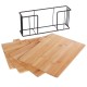 Дошки для нарізання, ZESTAW, 4 бамбукові дошки у вертикальному стояку (кухня) Дошки для нарізання, ZESTAW, 4 бамбукові дошки у вертикальному стояку (кухня)