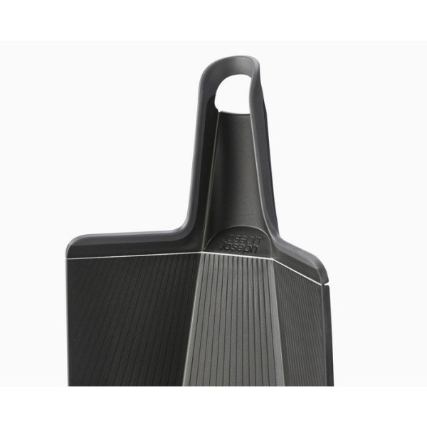 Дошка JJ, Chop2Pot Plus Regular чорна — для нарізання та перенесення продуктів (складна кришка)