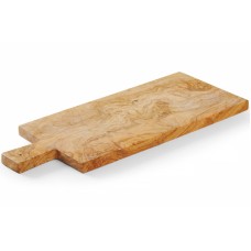 Deska do krojenia i serwowania Drewno Oliwne 480 x 190 mm do wędlin i serów