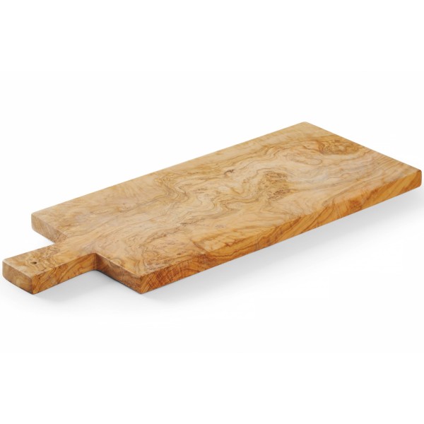 Deska do krojenia i serwowania Drewno Oliwne 480 x 190 mm do wędlin i serów