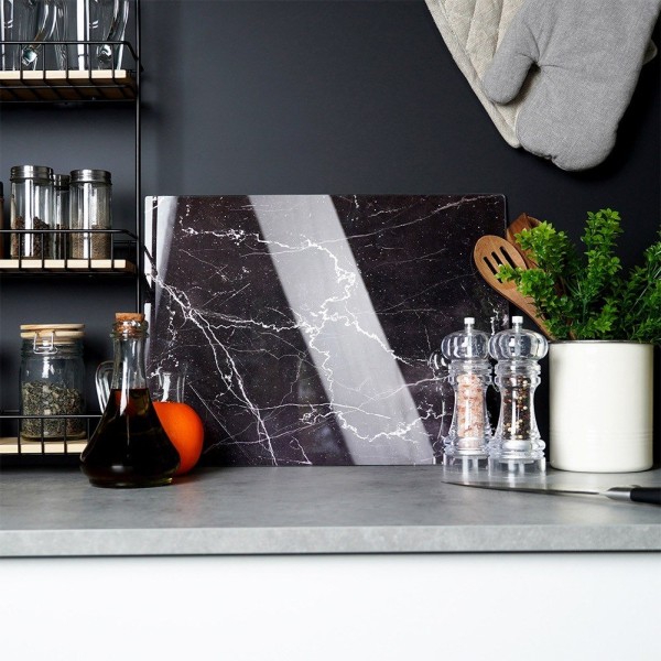 Дошка для нарізання, VILDE, szklana 40×30 см — кухонна дошка для сервірування та різання