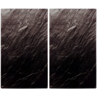 Доска для нарізки та захисна скляна панель, VILDE 60×52 см — для кухонної стінки/плити