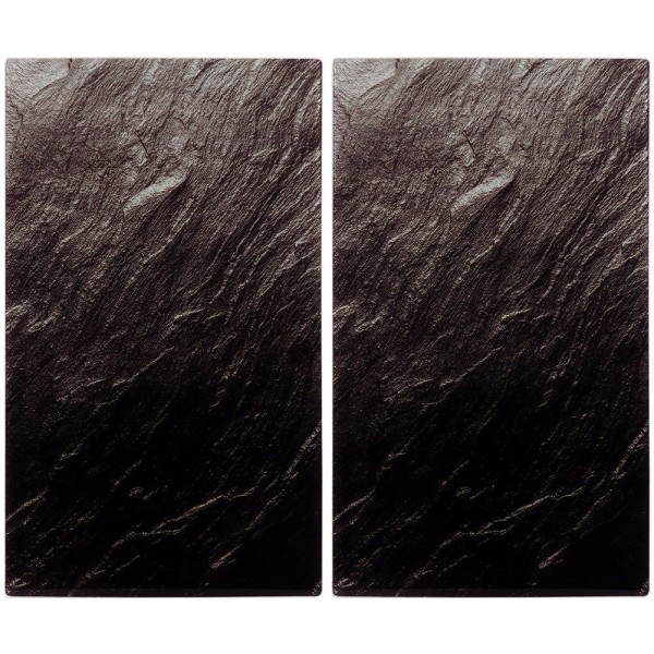 Доска для нарізки та захисна скляна панель, VILDE 60×52 см — для кухонної стінки/плити