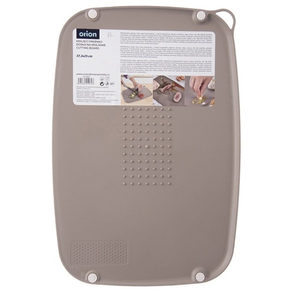 Дошка для нарізання, Orion, ELA двостороння 37.5×25 см з упорами — для кухні