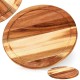 Дошка для нарізки та сервірування, EXCELLENT HOUSEWARE 259697, дерев'яна 30 см (кухня, подача)