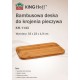 Дошка кухонна для нарізання Kinghoff KH-1143 33x23 см бамбукова