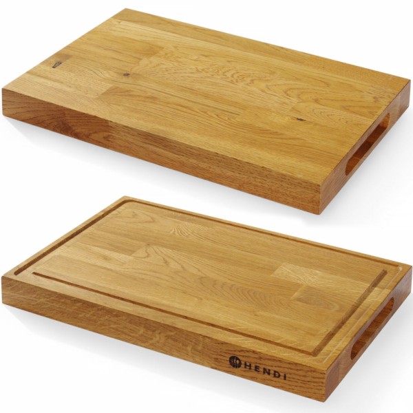 Deska do krojenia i serwowania Dębowa 42x28 cm grubość 4 cm