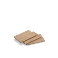 Deski do krojenia KELA Katana — zestaw bambusowych desek 3 el. 14x22 cm