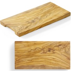 Deska do krojenia Hendi 505175 z drewna oliwnego prostokątna 300x150x18 mm do serwowania