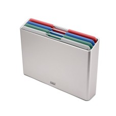 Дошка для нарізки, JJ, Zestaw desek do krojenia L Folio srebrny, комплект для кухні (нарізка, сервірування)