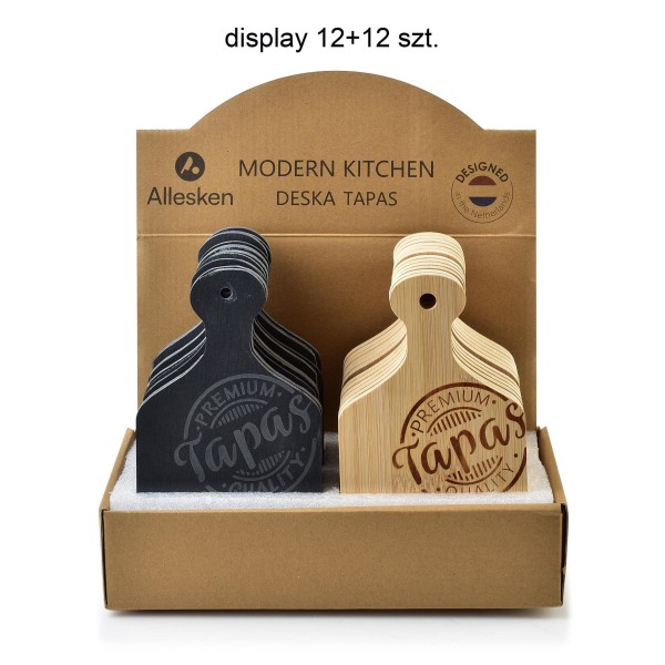 Deska do krojenia Modern Kitchen Tapas 20x11 cm do serwowania przekąsek