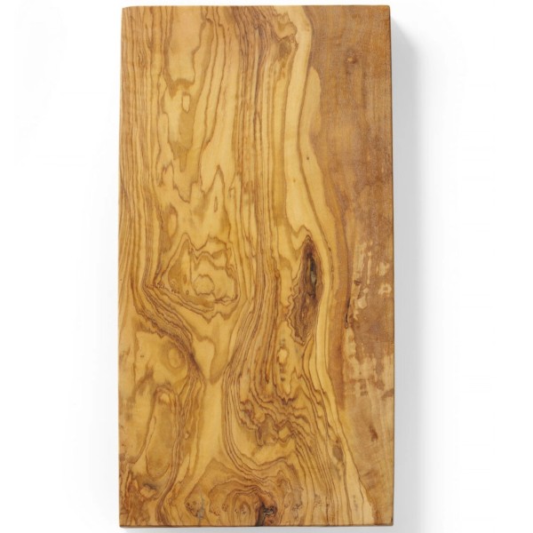 Deska do serwowania Hendi 505182 z drewna oliwnego prostokątna 350x150x18 mm