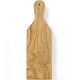 Deska do krojenia i serwowania Hendi 505243 z drewna oliwnego z uchwytem 350x120x18 mm