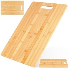 Дошка для нарізання, EXCELLENT HOUSEWARE, uniwersalna drewniana 40×25 см — кухонна дошка для нарізання овочів та м’яса