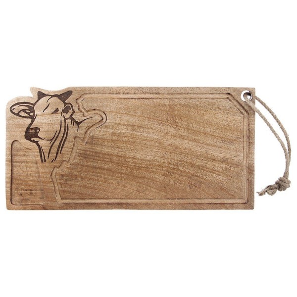 Дошка для нарізання і сервірування, ORION Mango 45×22 см, дерев'яна