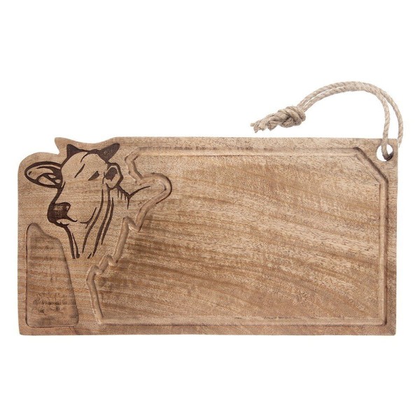 Дошка для нарізання і сервірування, ORION Mango 45×22 см, дерев'яна