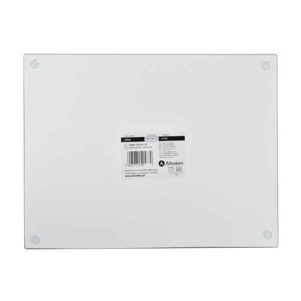 ARIA Deska do krojenia 20x30cm szklana warzywa