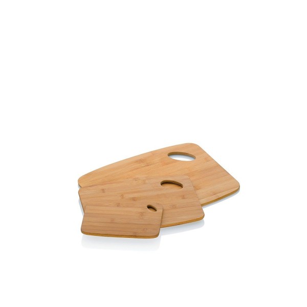 Дошка для нарізання, KELA, Katana — набір 3 бамбукових дощок для кухні