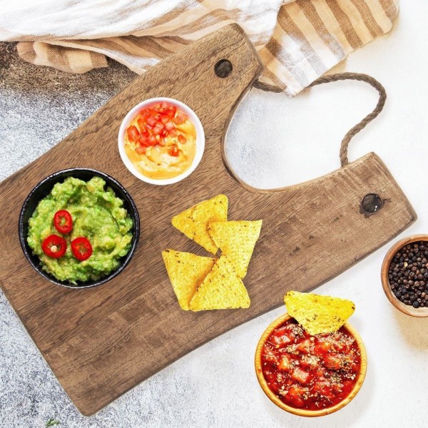 Дошка для нарізки та сервірування, ORION, MANGO 40.5x28 см, дерев'яна