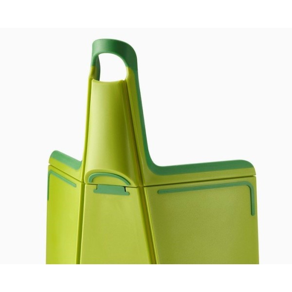 Дошка для нарізки, Joseph Joseph, Chop2Pot Plus Large, зелена, складна з корпусом для перенесення нарізаних продуктів