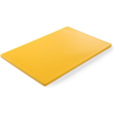 Deska do krojenia Hendi 825655 HACCP do drobiu 600x400mm żółta