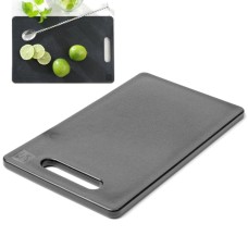 Deska do krojenia Hendi 826478 uniwersalna czarna z uchwytem 250x150 mm