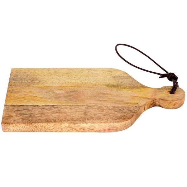 Дошка для нарізки і сервірування, VILDE 19.5×10 см, дерев'яна (кухонна дошка)
