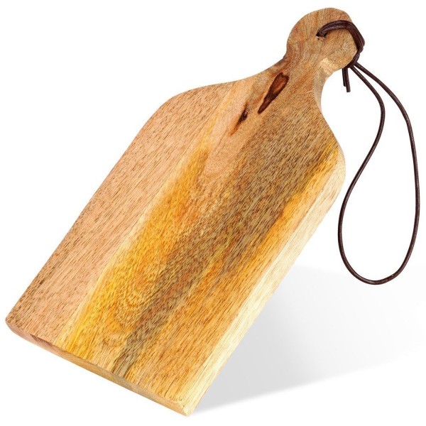 Дошка для нарізки і сервірування, VILDE 19.5×10 см, дерев'яна (кухонна дошка)