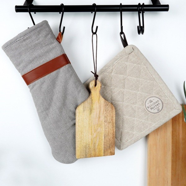 Дошка для нарізки і сервірування, VILDE 19.5×10 см, дерев'яна (кухонна дошка)