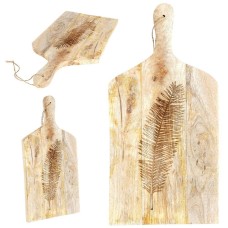 Доска для нарізки і сервірування, VILDE 259151, дерев'яна 50.5×24.5 см (кухня, подача)