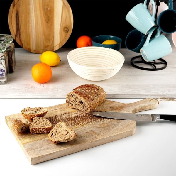 Доска для нарізки і сервірування, VILDE 259151, дерев'яна 50.5×24.5 см (кухня, подача)