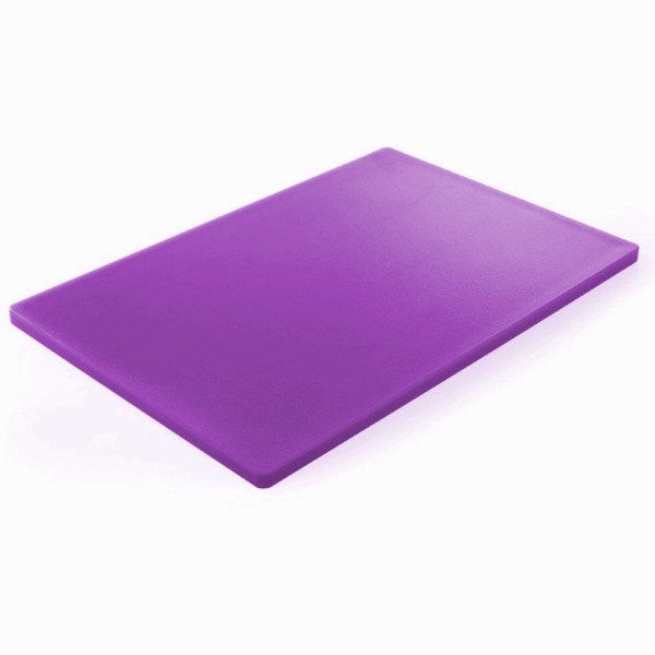 Deska do krojenia Hendi 825662 fioletowa HDPE HACCP dla alergików 60x40 cm