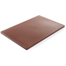 Deska do krojenia Hendi 825648 HACCP do mięsa i wędlin 600x400mm brązowa