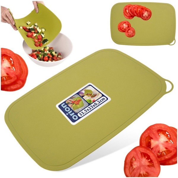 Дошка для нарізки, Orion ELA 33.5x23 см, еластична кухонна — для овочів і хліба