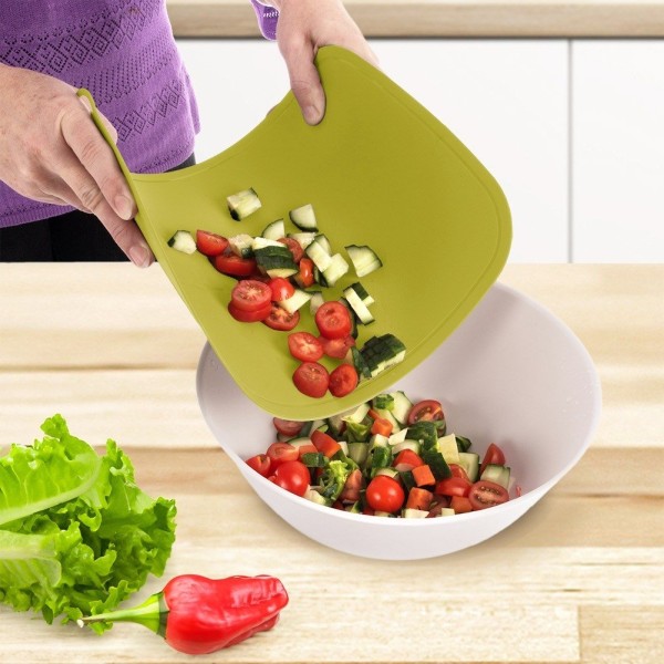 Дошка для нарізки, Orion ELA 33.5x23 см, еластична кухонна — для овочів і хліба