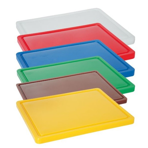 Deska do krojenia Hendi 826003 biała GN 1/1 do nabiału zgodna z HACCP