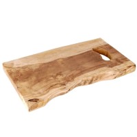 Доска для нарізання, HOME STYLING COLLECTION, drewniana 42×26 см — кухонна дошка для різання та сервірування