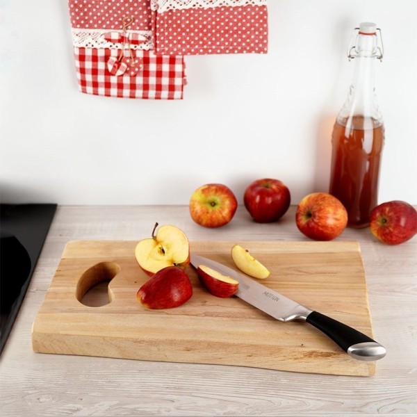 Доска для нарізання, HOME STYLING COLLECTION, drewniana 42×26 см — кухонна дошка для різання та сервірування