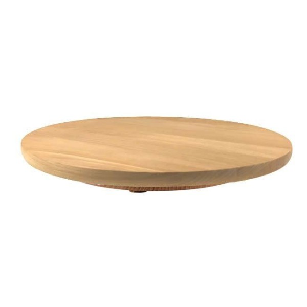 Deska do krojenia Kinghoff KH-1566 bambusowa obrotowa 35 cm do pizzy
