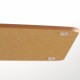 Deska do krojenia włókno drzewne 440 x 325 mm brązowa do kuchni