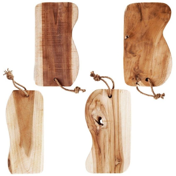 Дошка для нарізки і сервірування, VILDE 139108, дерев'яна 35×18.5 см (кухня, сервірування)