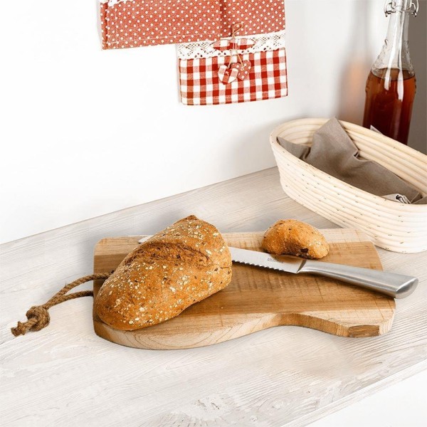 Дошка для нарізки і сервірування, VILDE 139108, дерев'яна 35×18.5 см (кухня, сервірування)