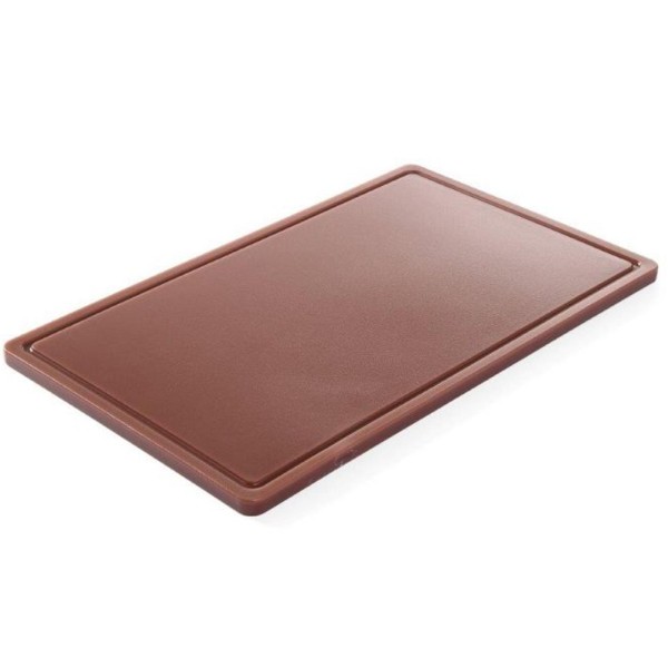 Deska do krojenia Hendi 826041 HACCP do mięsa i wędlin GN 1/1 brązowa