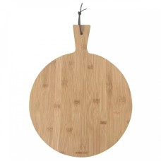 Дошка для сервірування піци Kinghoff KH-1674, діаметр 35 см, кухонна дошка для подачі