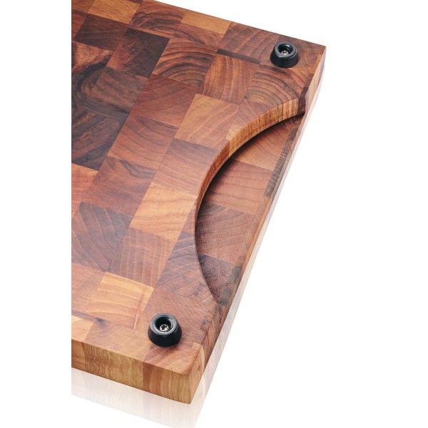Deska do krojenia GEFU Enno z drewna orzechowego 44 x 30 cm do kuchni