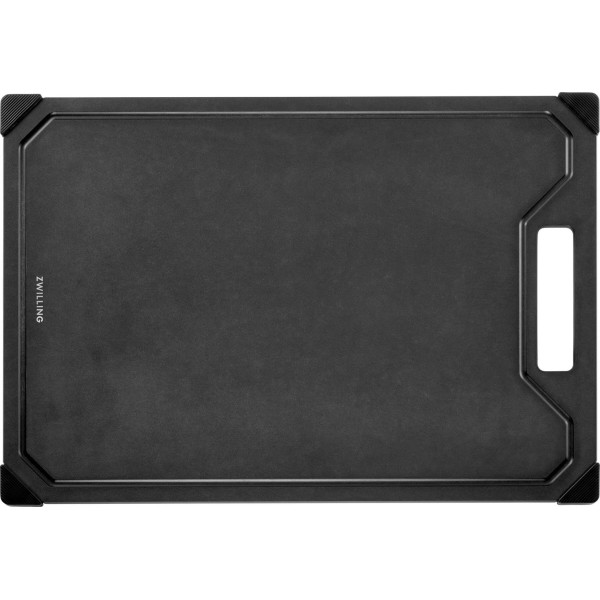 Deska do krojenia Zwilling z włókna drzewnego 37x25,5 cm czarna