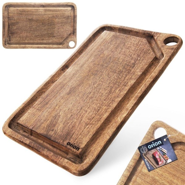Дошка для нарізання, Orion, Mango 39.5x23 см, дерев'яна універсальна (кухня)