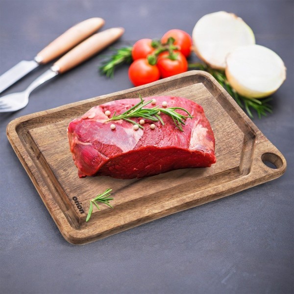 Дошка для нарізання, Orion, Mango 39.5x23 см, дерев'яна універсальна (кухня)